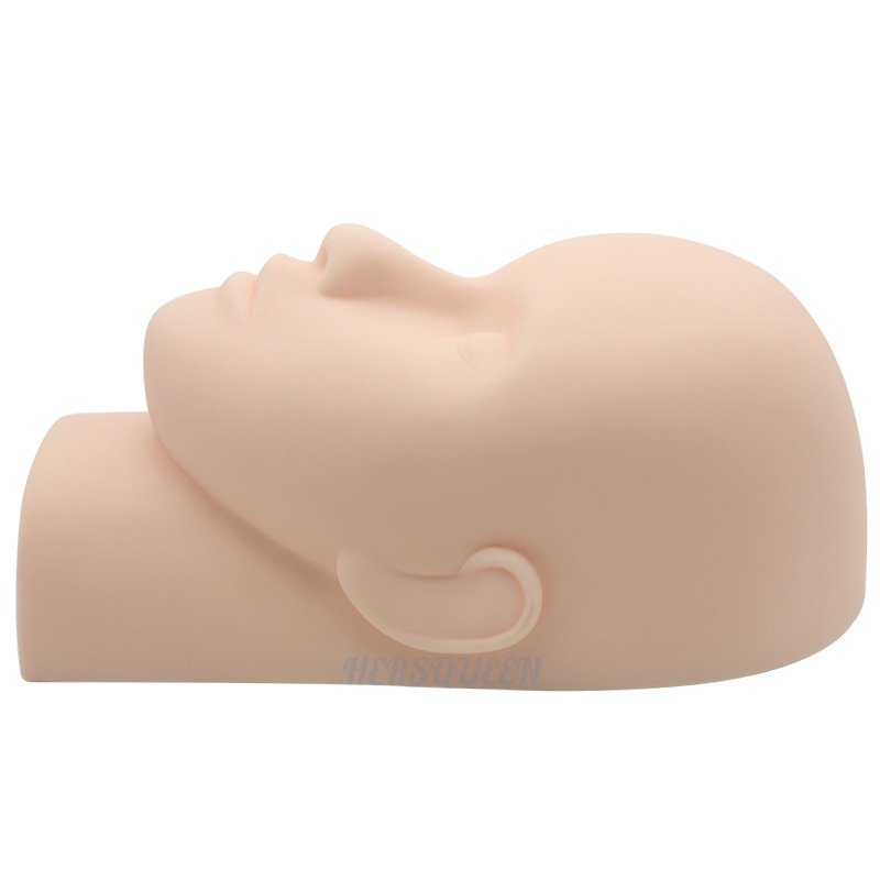 lash extensions training mannequin head