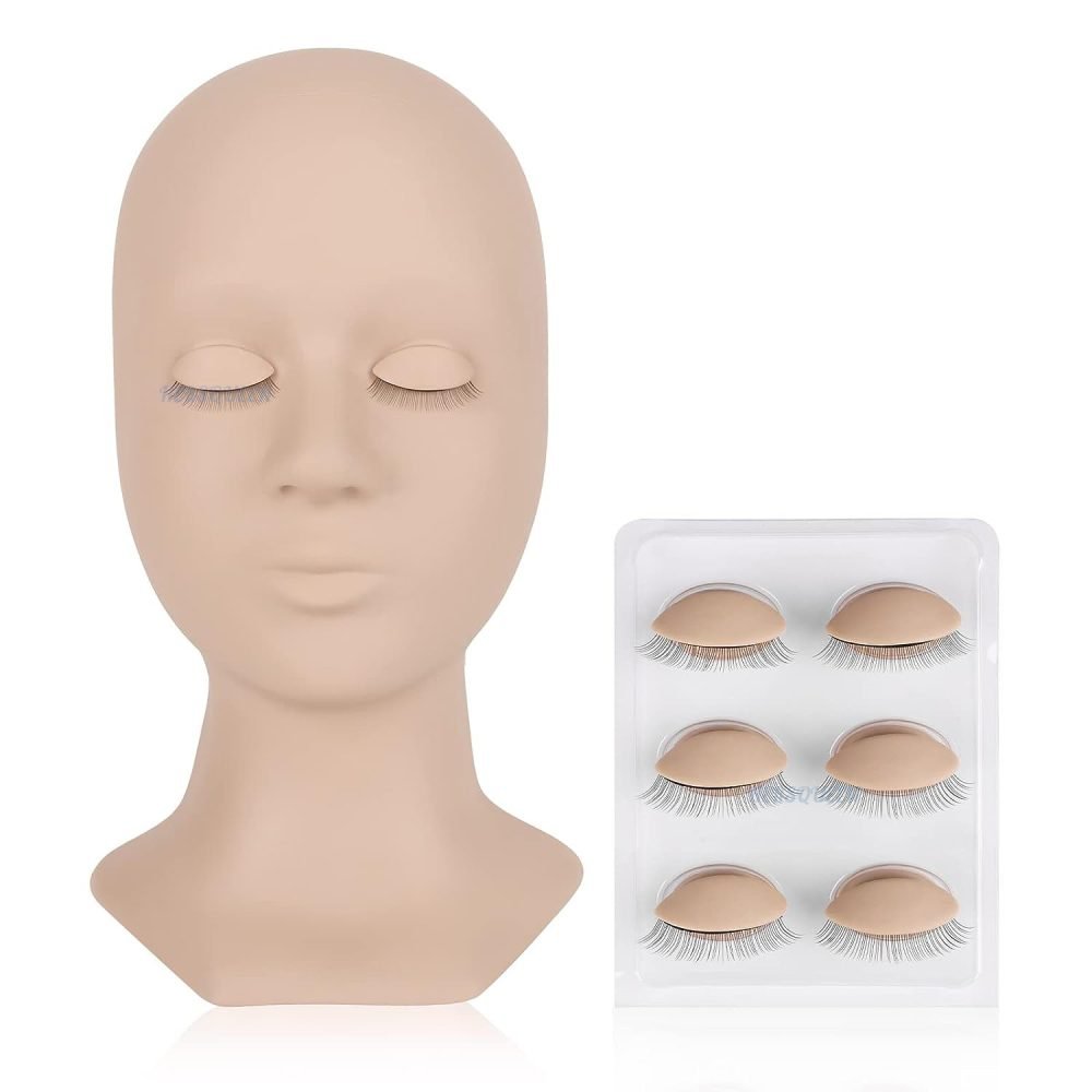 lash mannequin head