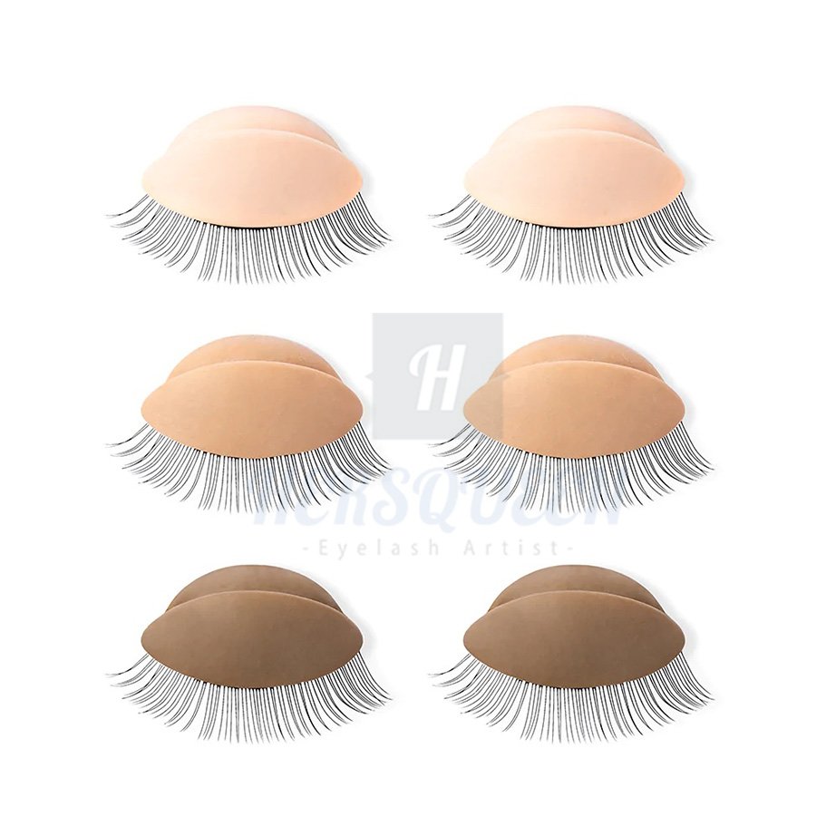 mannequin head and eyelids
