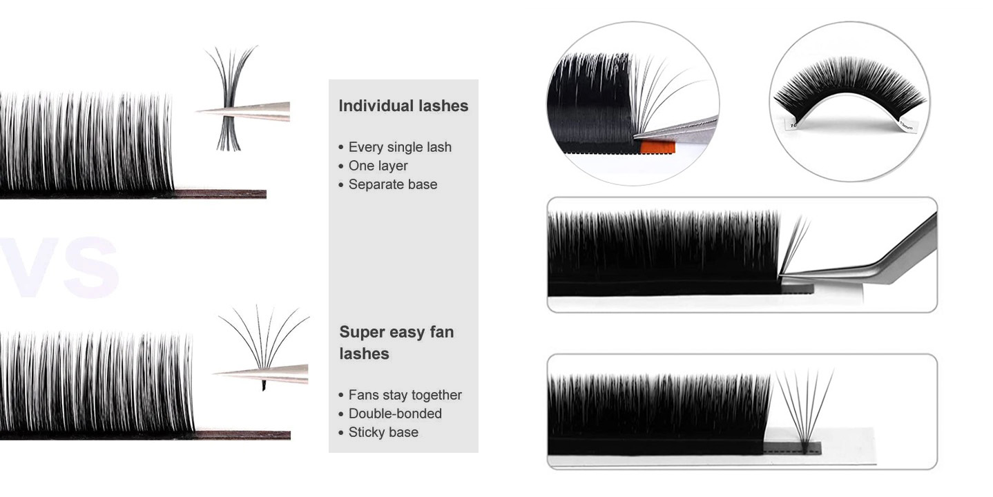 What Are Easy Fanning Eyelash Extensions？ - HERSQUEEN LASH