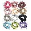 Silk Satin Eyelash Scrunchies